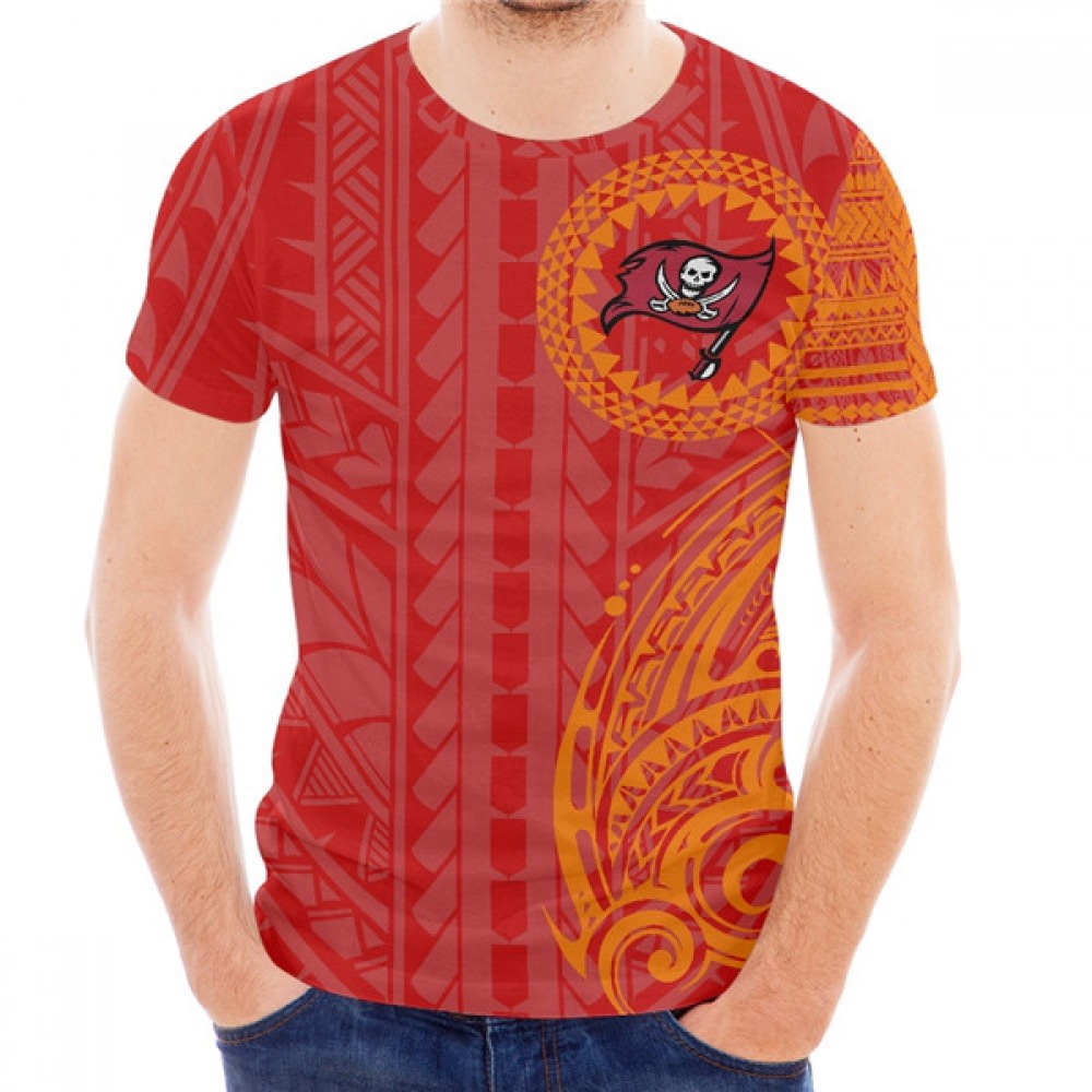 Men's Tampa Bay Buccaneers Red T-Shirt 1