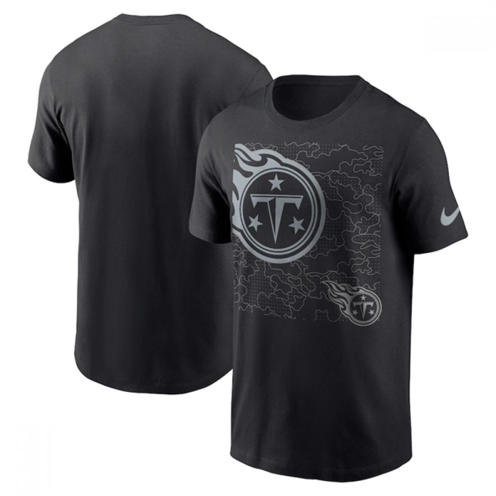 Men's Tennessee Titans Black T-Shirt 1
