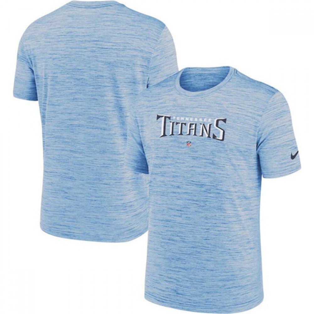 Men's Tennessee Titans Blue Velocity Performance T-Shirt 1