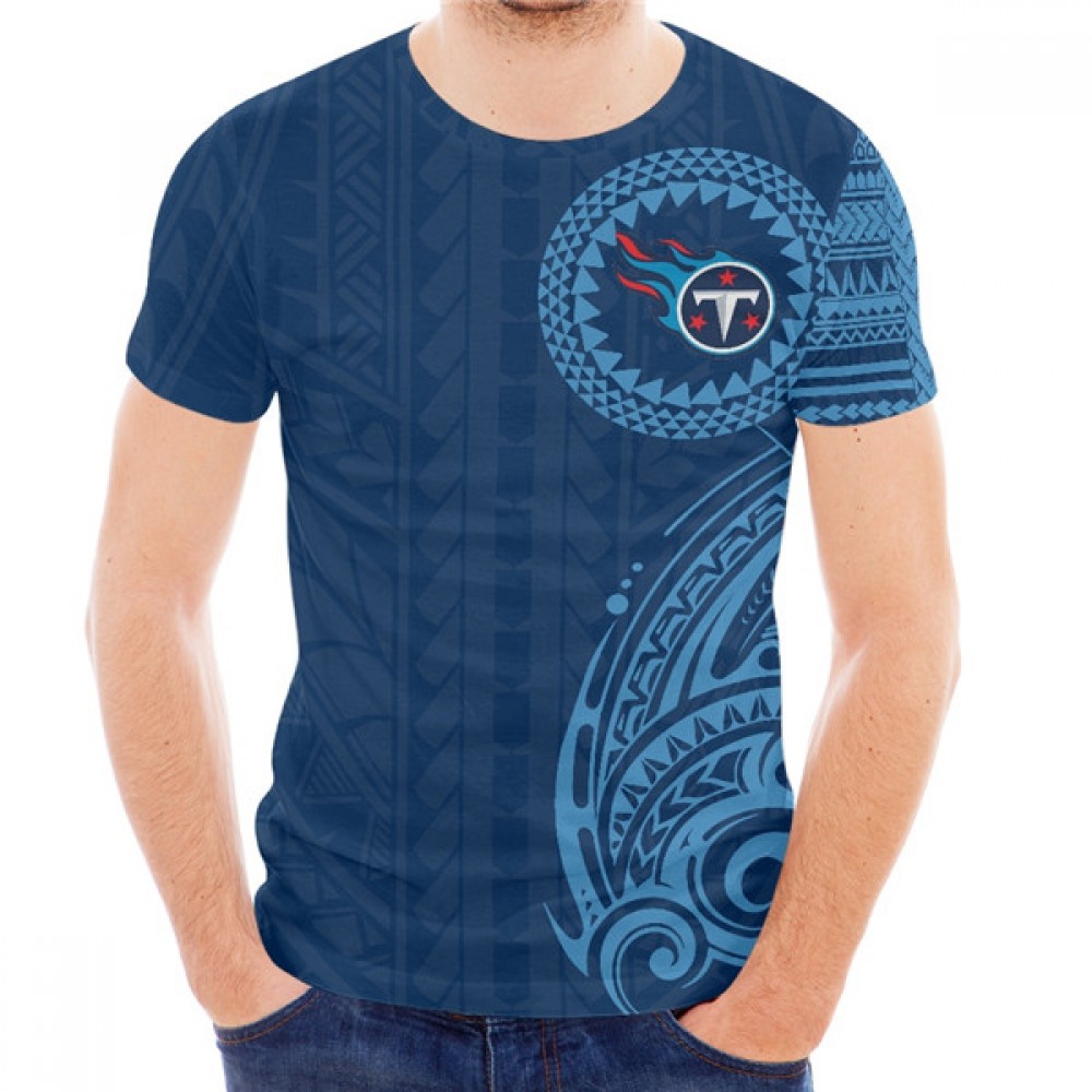 Men's Tennessee Titans Navy T-Shirt 1
