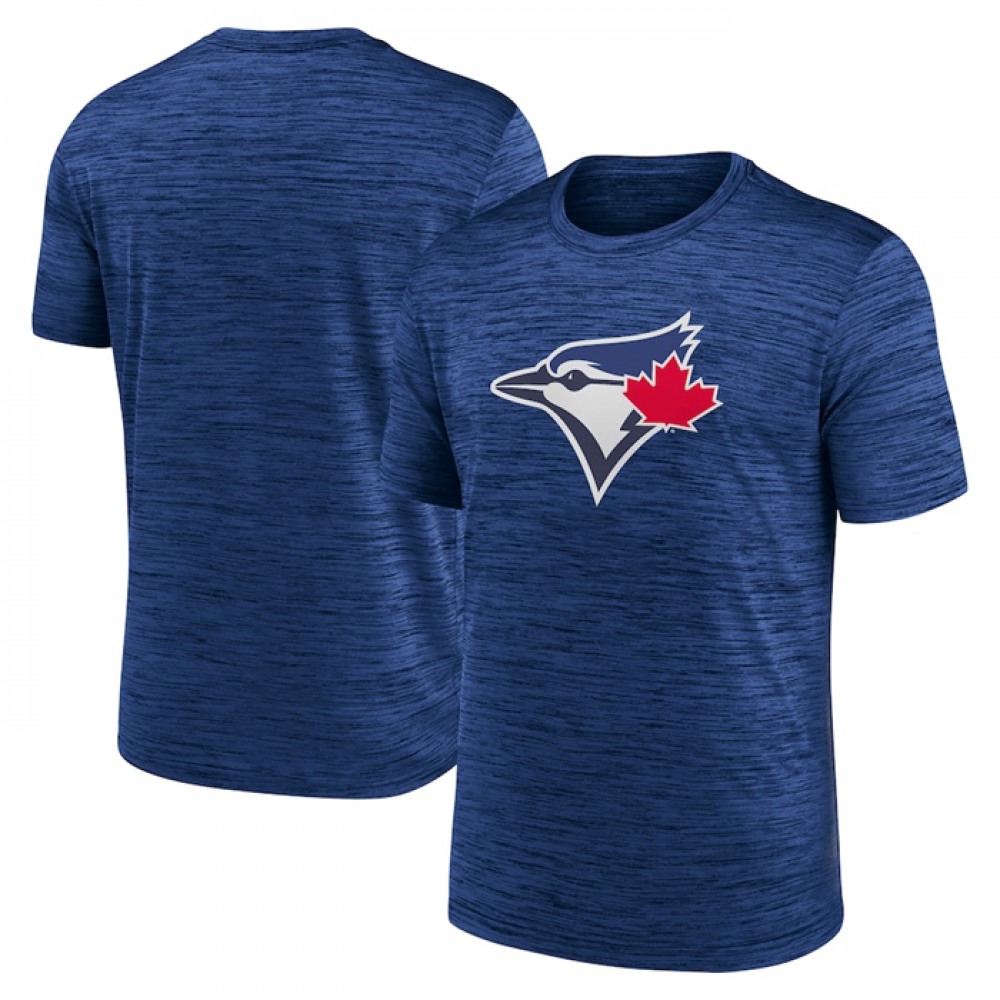 Men's Toronto Blue Jays Royal Team Logo Velocity Performance T-Shirt 1