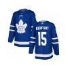 Men's Toronto Maple Leafs #15 Alexander Kerfoot 2021 Blue Stitched NHL Jersey