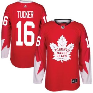 Men's Toronto Maple Leafs #16 Marner Red Canada Stitched NHL Jersey