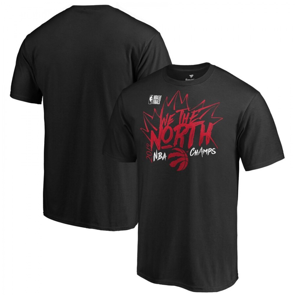 Men's Toronto Raptors Black 2019 NBA Finals Champions ISO Hometown T-Shirt 1