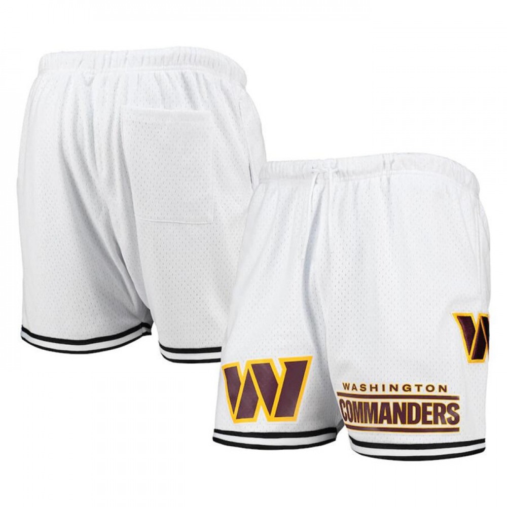 Men's Washington Commanders White Shorts 1