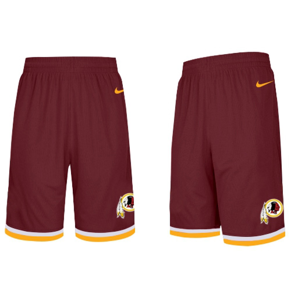 Men's Washington Redskins 2019 Red Knit Performance Shorts 1