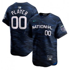 Men's ACTIVE PLAYER Custom Royal 2023 All-star Cool Base Stitched MLB Jersey