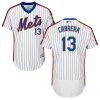 Mets #13 Asdrubal Cabrera White(Blue Strip) Flexbase Authentic Collection Alternate Stitched MLB Jersey