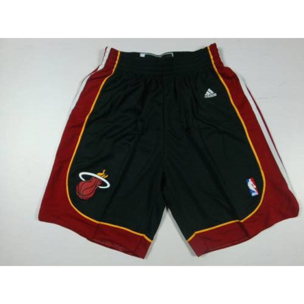 Miami Heat Black NBA Shorts 1