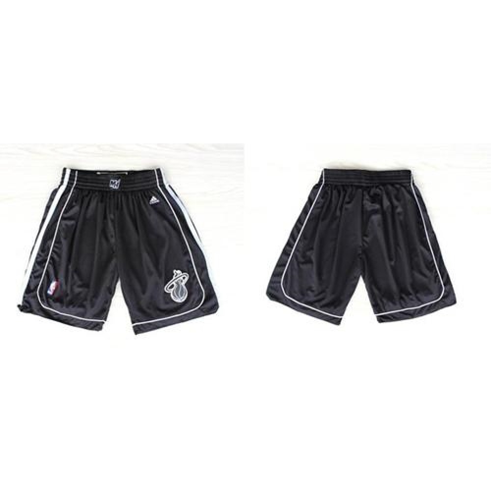 Miami Heat Black Shadow NBA Shorts 1