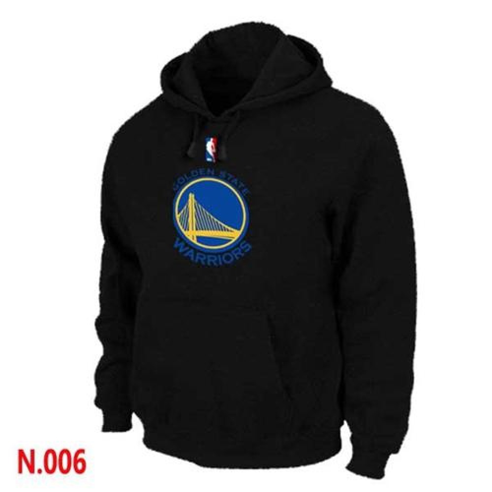 NBA Golden State Warriors Pullover Hoodie Black 1