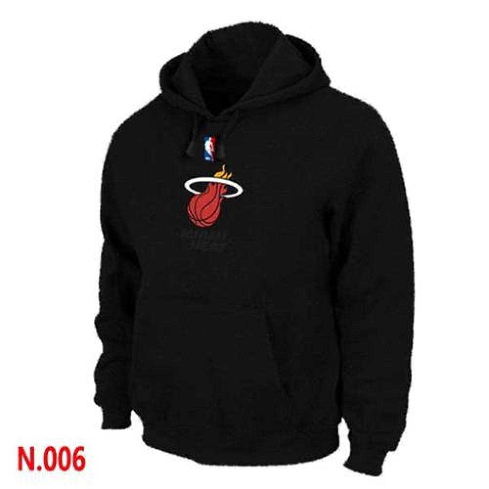 NBA Miami Heat Pullover Hoodie Black 1