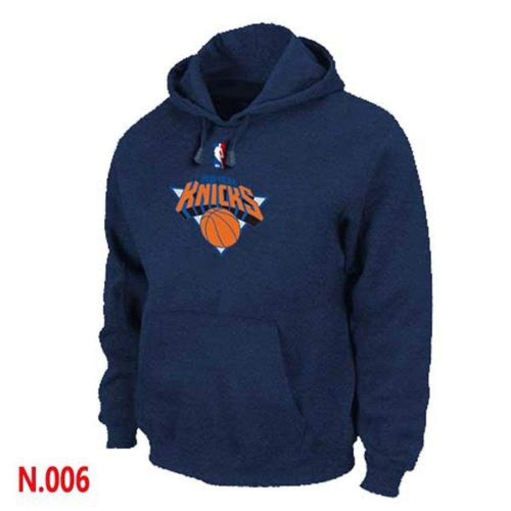 NBA New York Knicks Pullover Hoodie Dark Blue 1