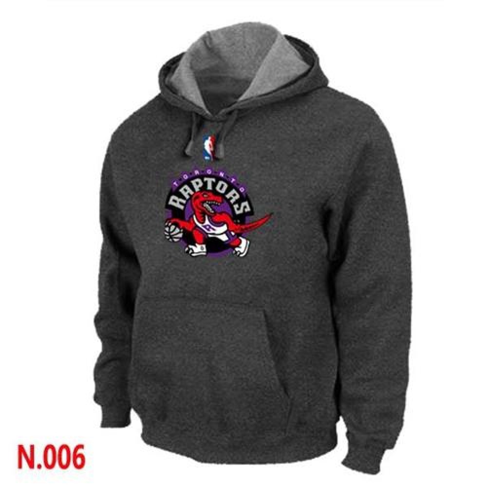 NBA Toronto Raptors Pullover Hoodie Dark Grey 1