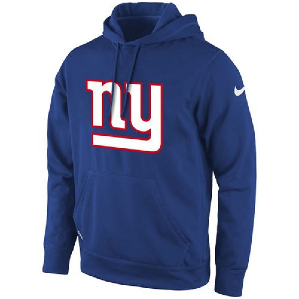 New York Giants KO Logo Essential Hoodie Royal 1