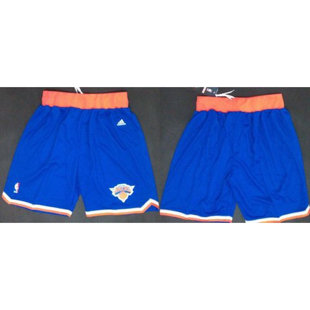 New York Knicks Blue NBA Shorts 1