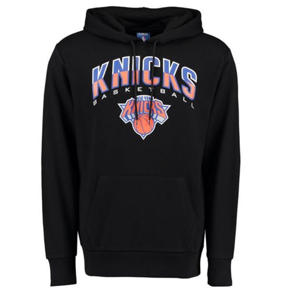 New York Knicks UNK Ballout Pullover Hoodie Black 1