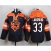 Bears #33 Jeremy Langford Navy Blue Player Pullover NFL Hoodie