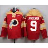 Redskins #9 Sonny Jurgensen Burgundy Red Player Pullover NFL Hoodie