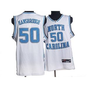 North Carolina #50 Tyler Hansbrough White Stitched NCAA Jersey
