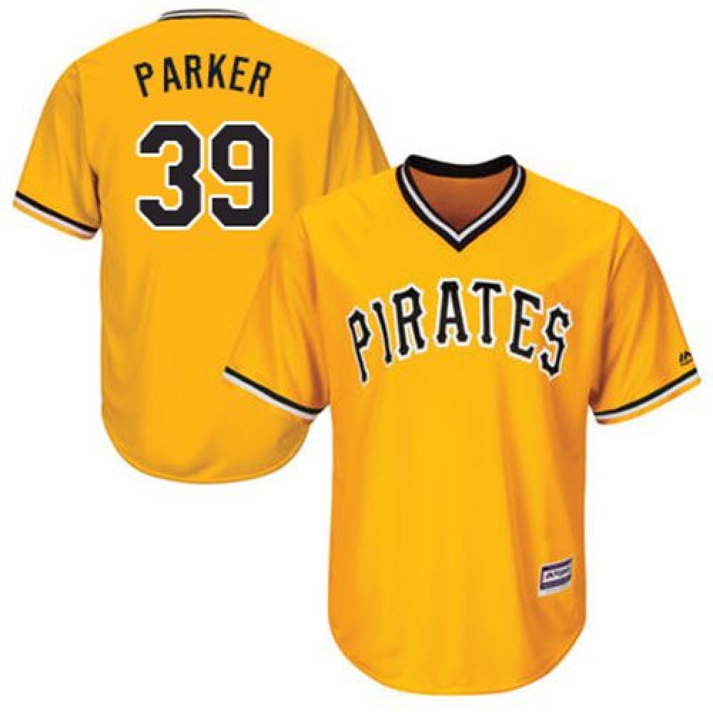 Pirates #39 Dave Parker Gold New Cool Base Stitched MLB Jersey 1