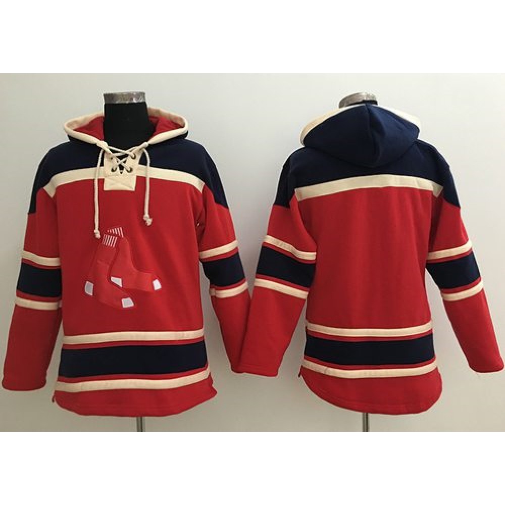 Red Sox Blank Red Sawyer Hooded Sweatshirt MLB Hoodie 1