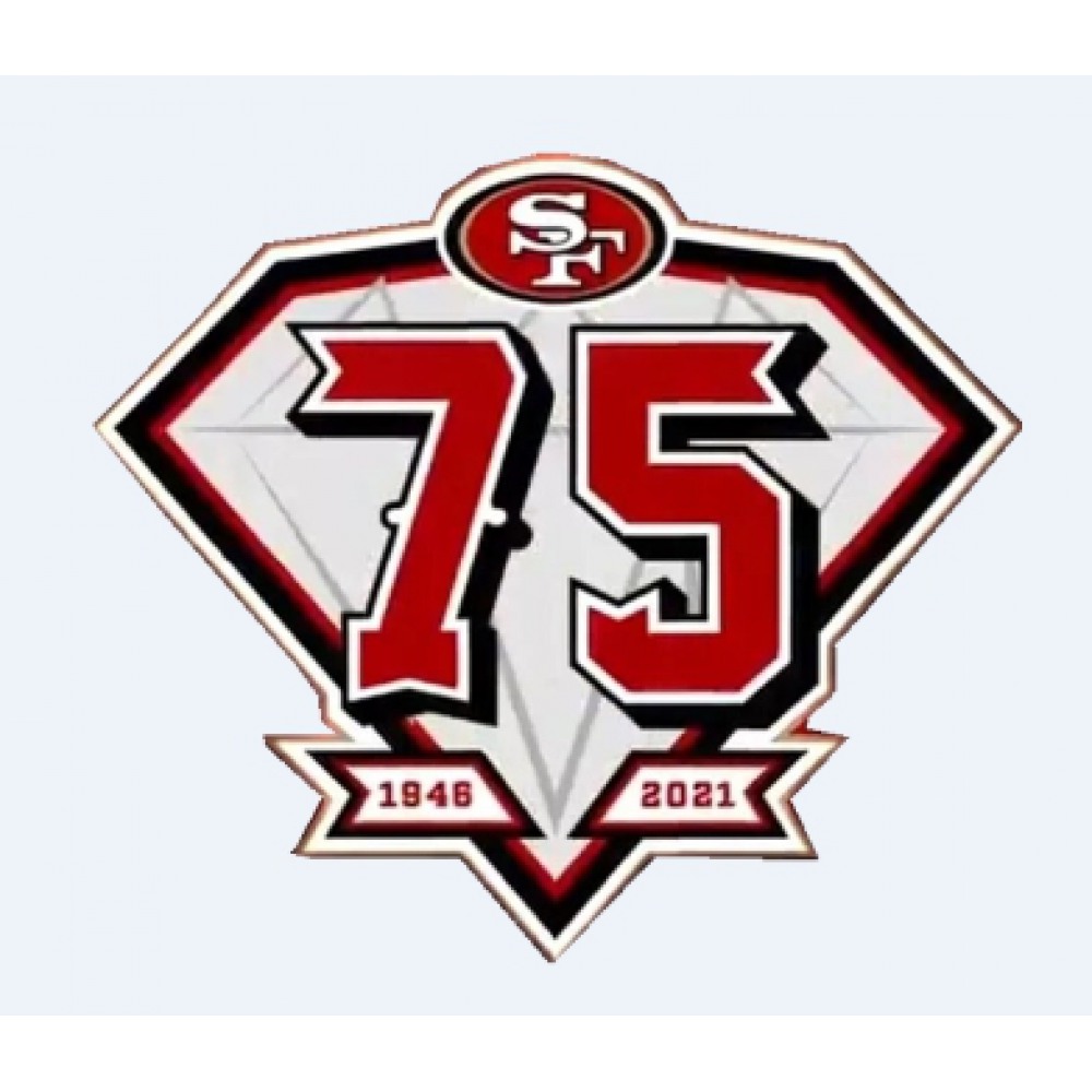 San Francisco 49ers 75th Anniversary Patch 1