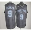 Spurs #9 Tony Parker Black Rhythm Fashion Stitched NBA Jersey