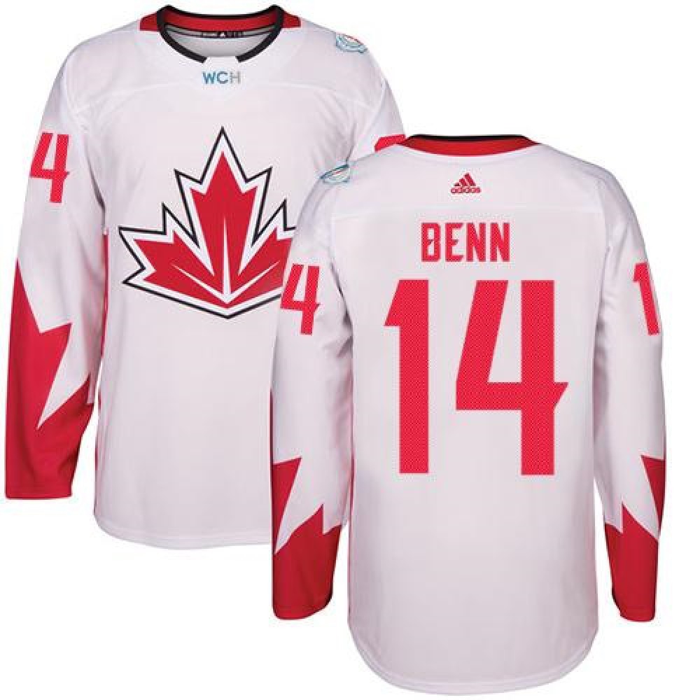 Team Canada #14 Jamie Benn White 2016 World Cup Stitched Youth NHL Jersey 1