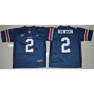 Tigers #2 Newton Blue Stitched NCAA Jersey