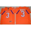 Tigers #3 Artavis Scott Orange Limited Stitched NCAA Jersey