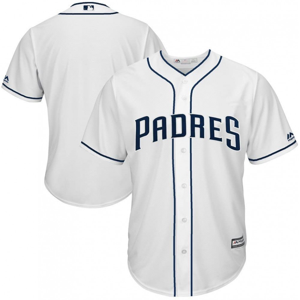 Toddlers San Diego Padres White Stitched Jersey 1