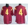 Trojans #4 Joe McKnight Red Stitched NCAA Jersey
