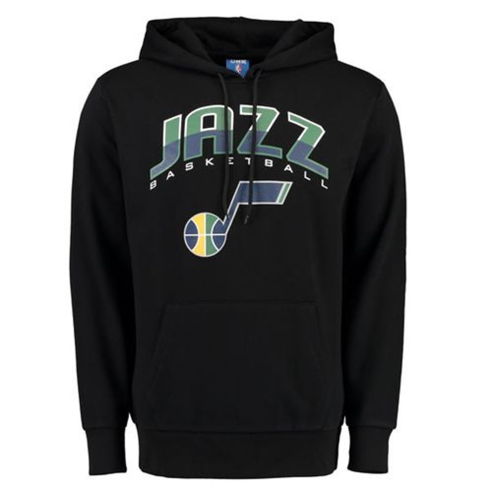 Utah Jazz UNK Ballout Pullover Hoodie Black 1