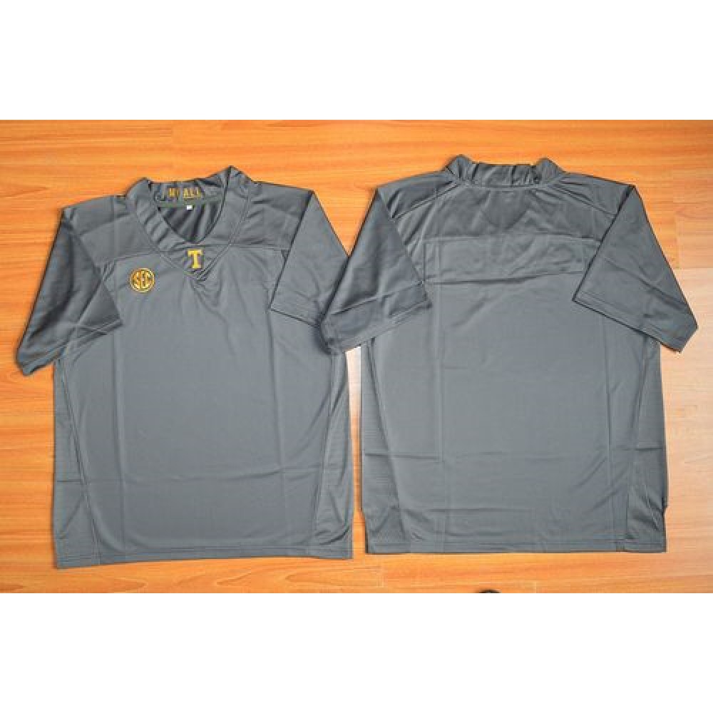 Vols Blank Grey Stitched NCAA Jersey 1
