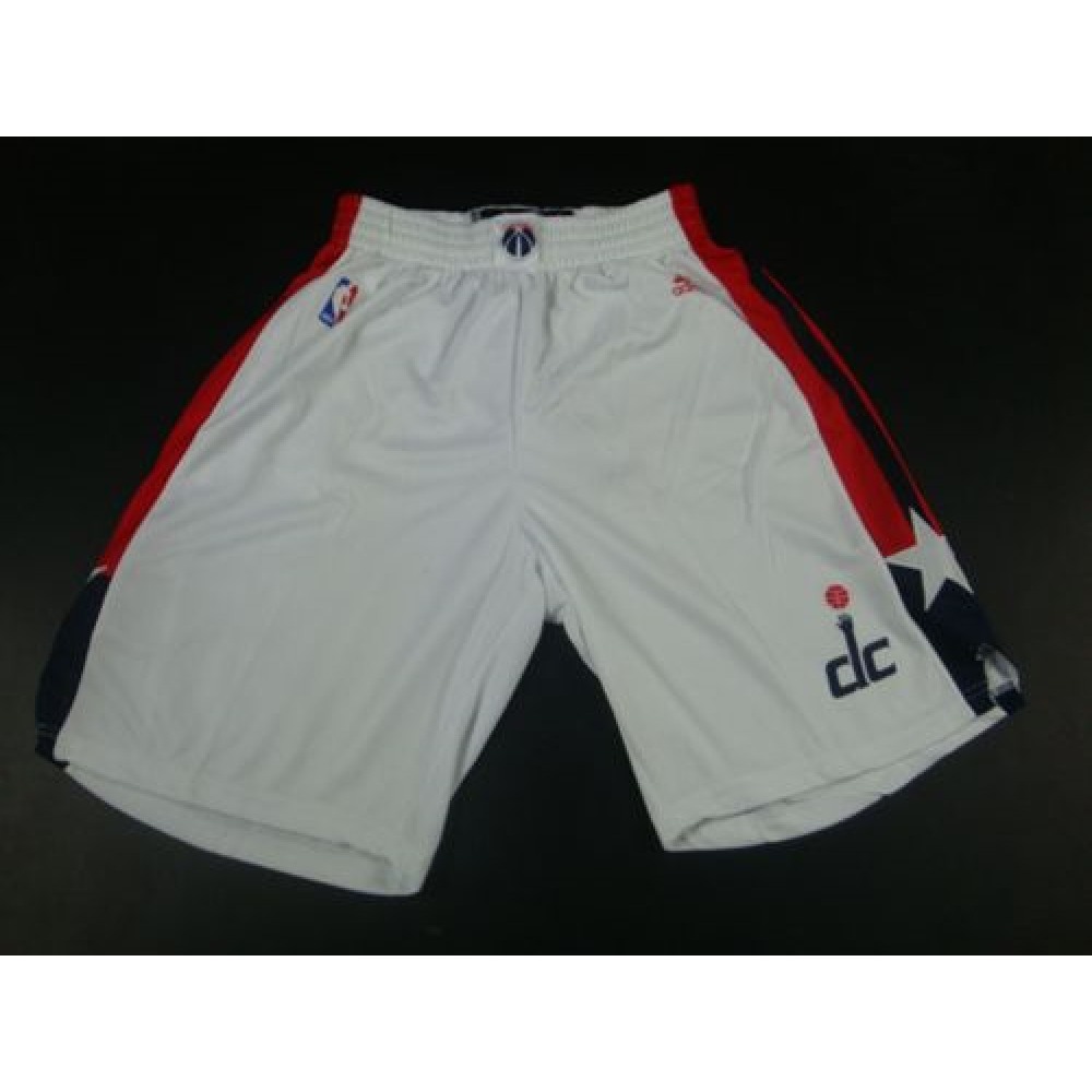 Washington Wizards White Shorts 1