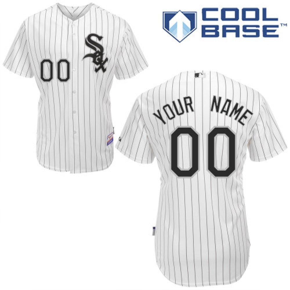 White Sox Personalized Authentic White MLB Jersey 1