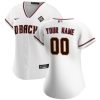 Women's Arizona Diamondbacks ACTIVE Player Custom White 2023 World Series Home Stitched Baseball Jersey(Run Small)