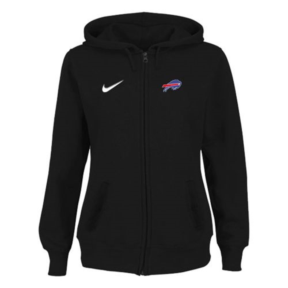 Women's Buffalo Bills Stadium Rally Full Zip Hoodie Black 1