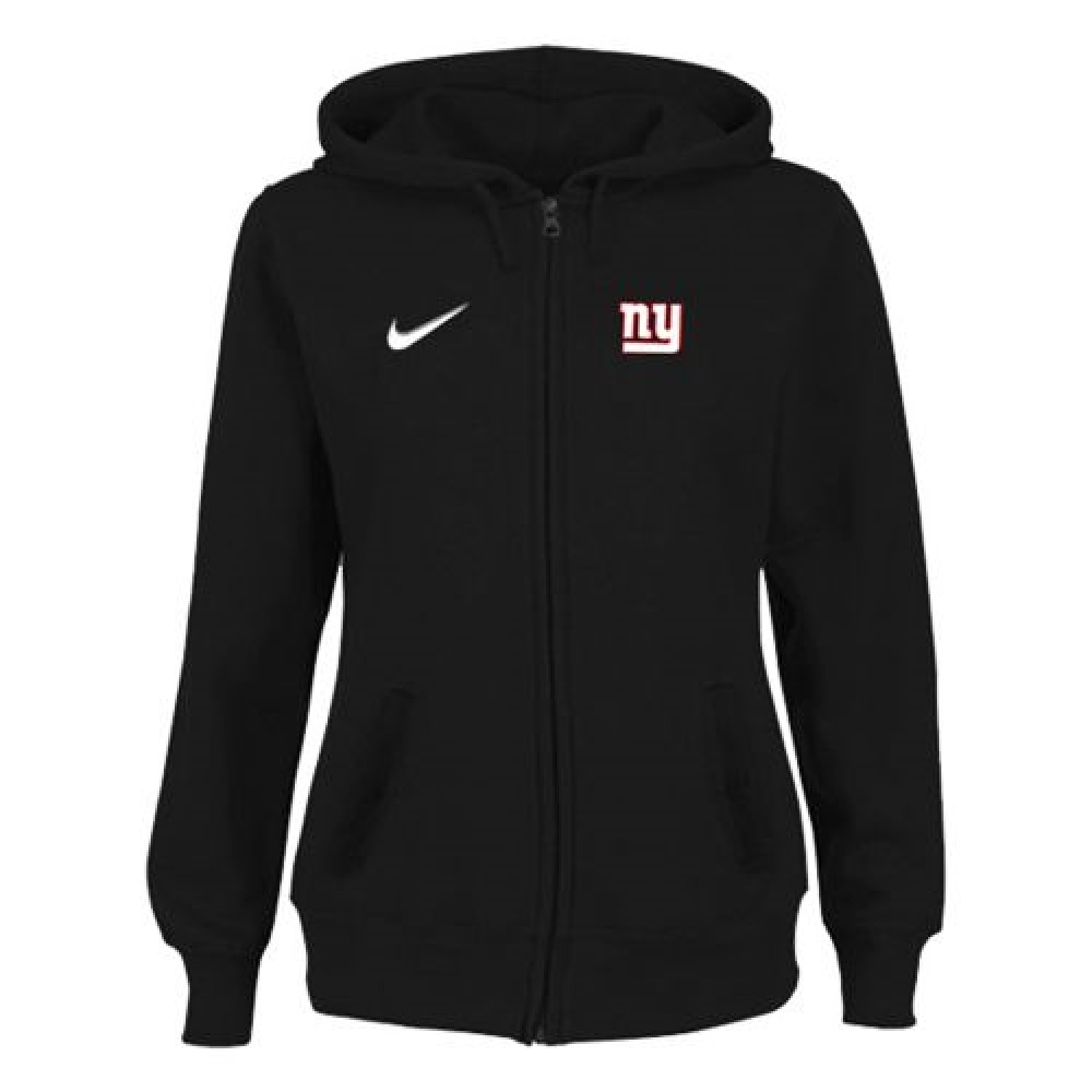 Women's New York Giants Stadium Rally Full Zip Hoodie Black 1