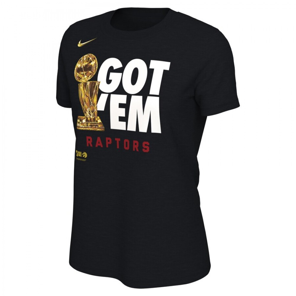 Women's Toronto Raptors Black 2019 NBA Finals Champions Celebration Parade T-Shirt 1